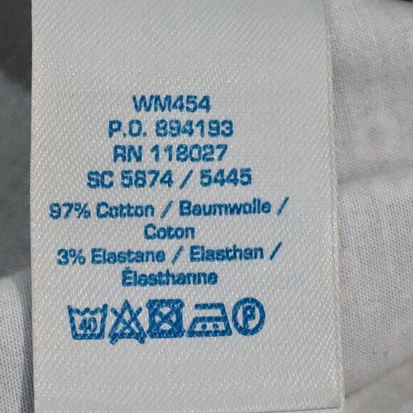 Boden Women's 10L UK 14L Richmond Trousers Gray Pink Floral Print Stretch WM454 - Picture 6 of 11